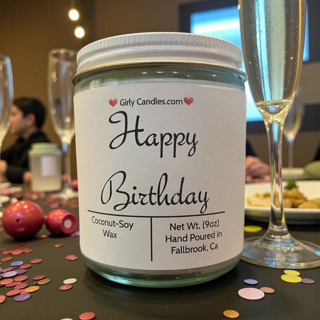 Happy Birthday ! - Girly Candles