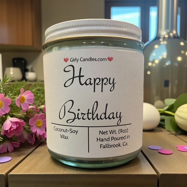 Happy Birthday ! - Girly Candles