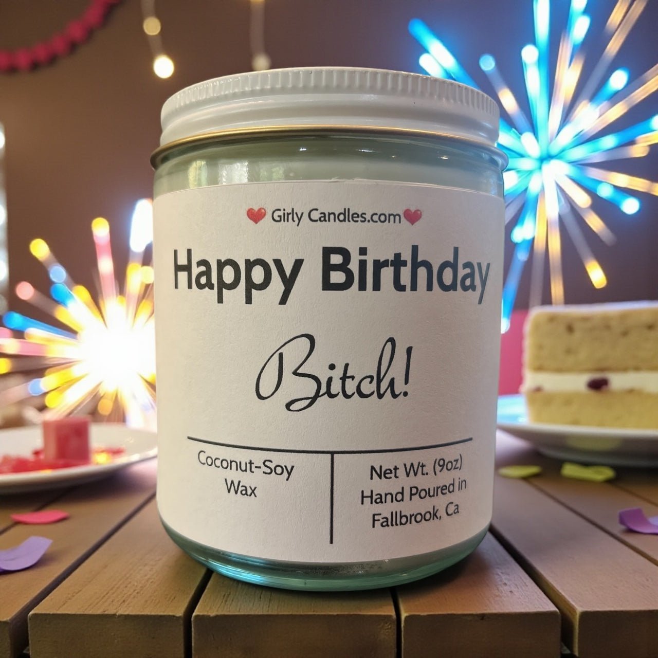 Happy Birthday Bitch! - Girly Candles