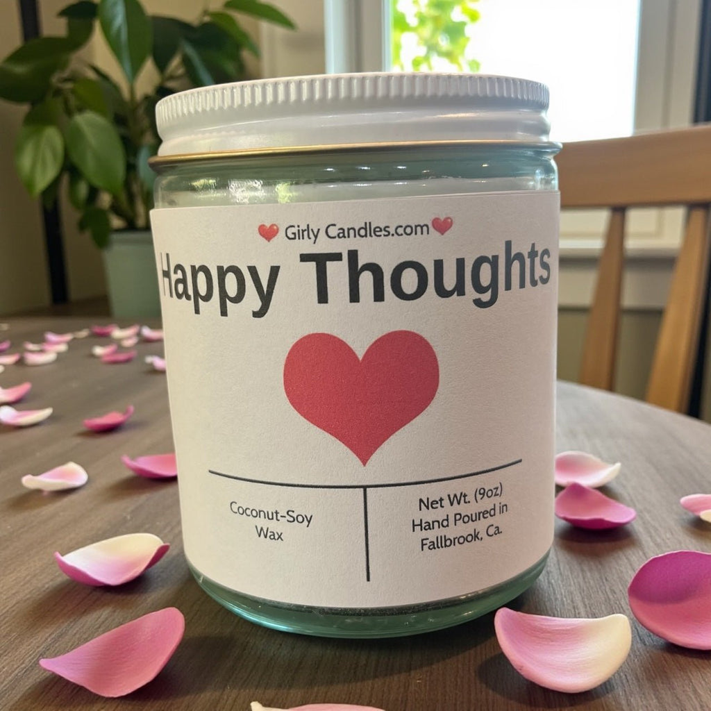 Happy Thoughts - Girly Candles