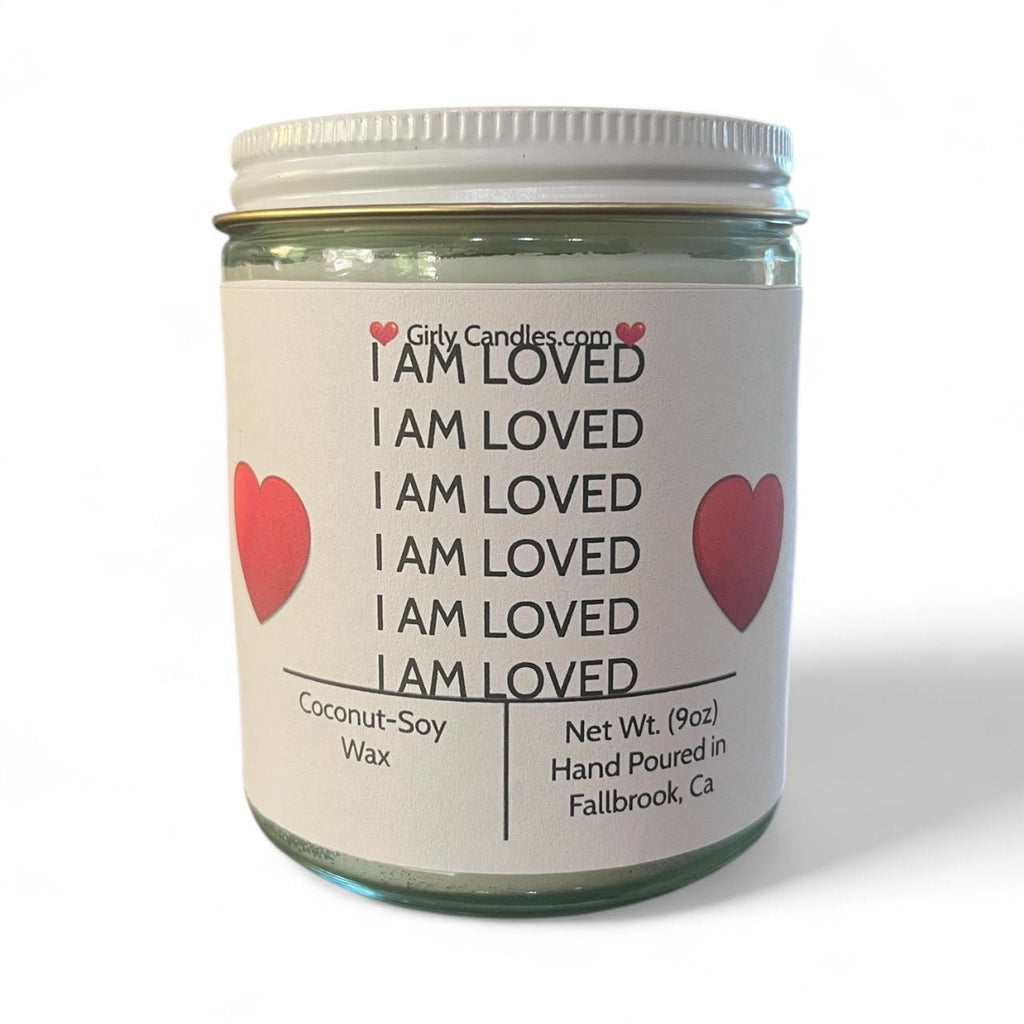 I Am Loved - Girly Candles