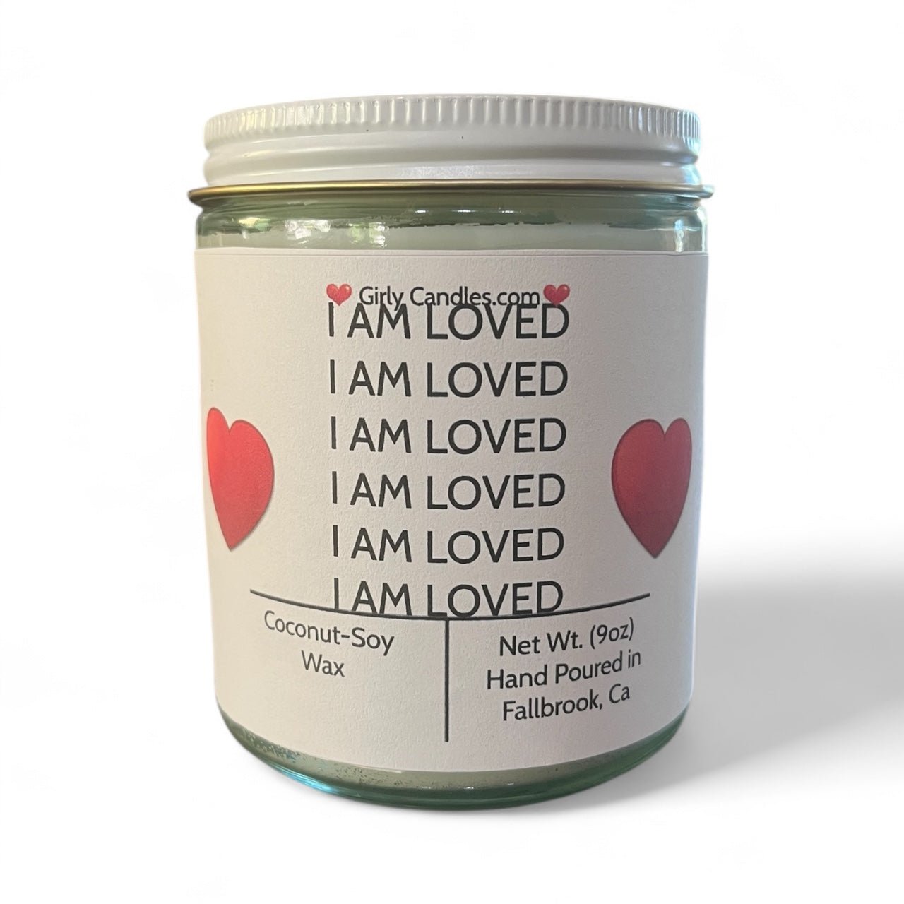 I Am Loved - Girly Candles