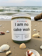 I am no cake walk - Girly Candles
