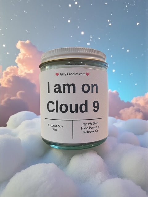 I am on Cloud 9 - Girly Candles