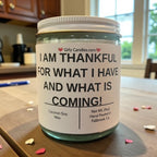 I Am Thankful For What I Have and What is Coming ! - Girly Candles
