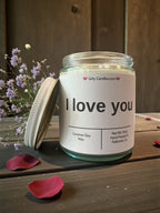 I love you - Girly Candles