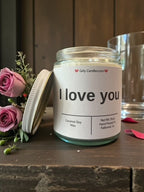 I love you - Girly Candles