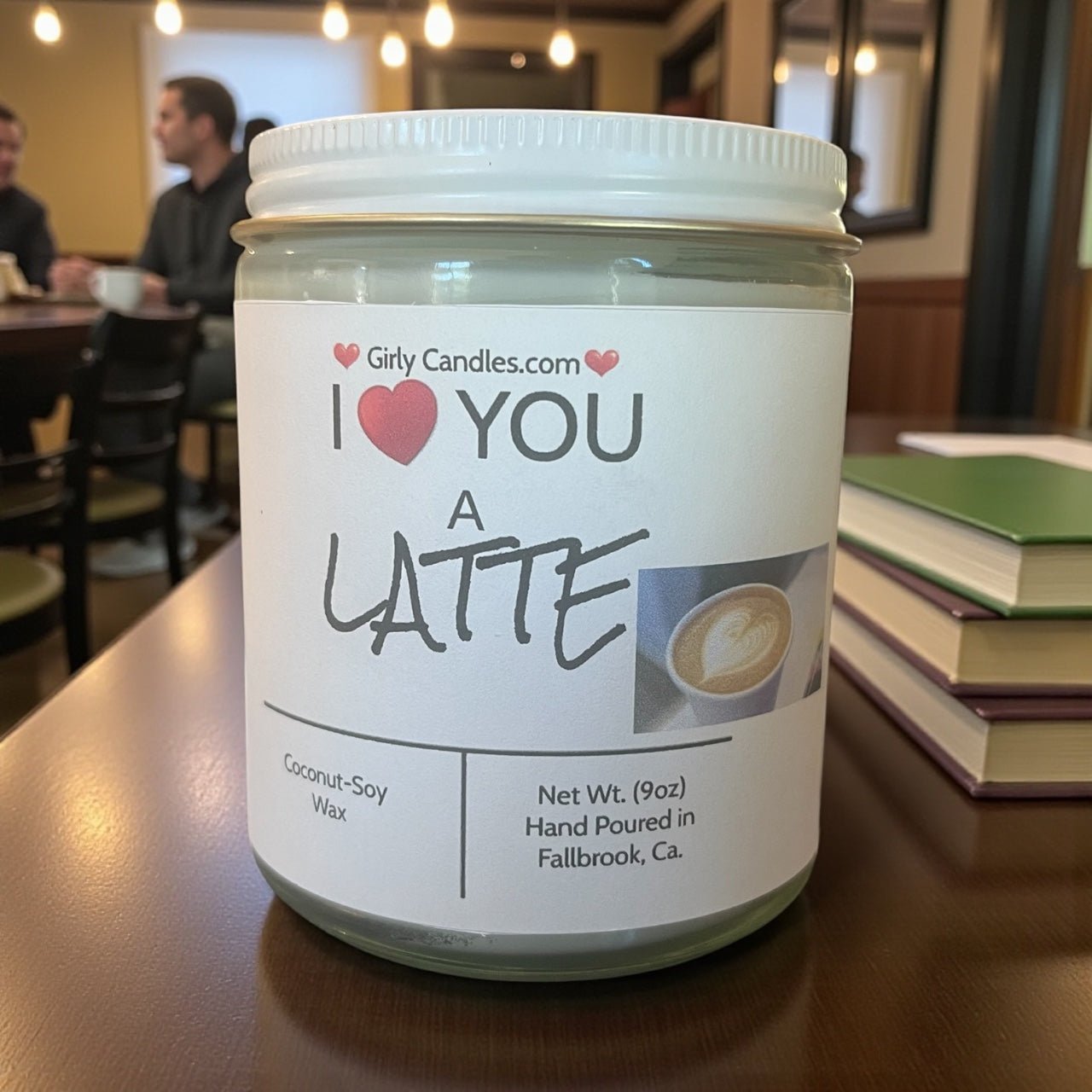 I Love You A Latte - Girly Candles