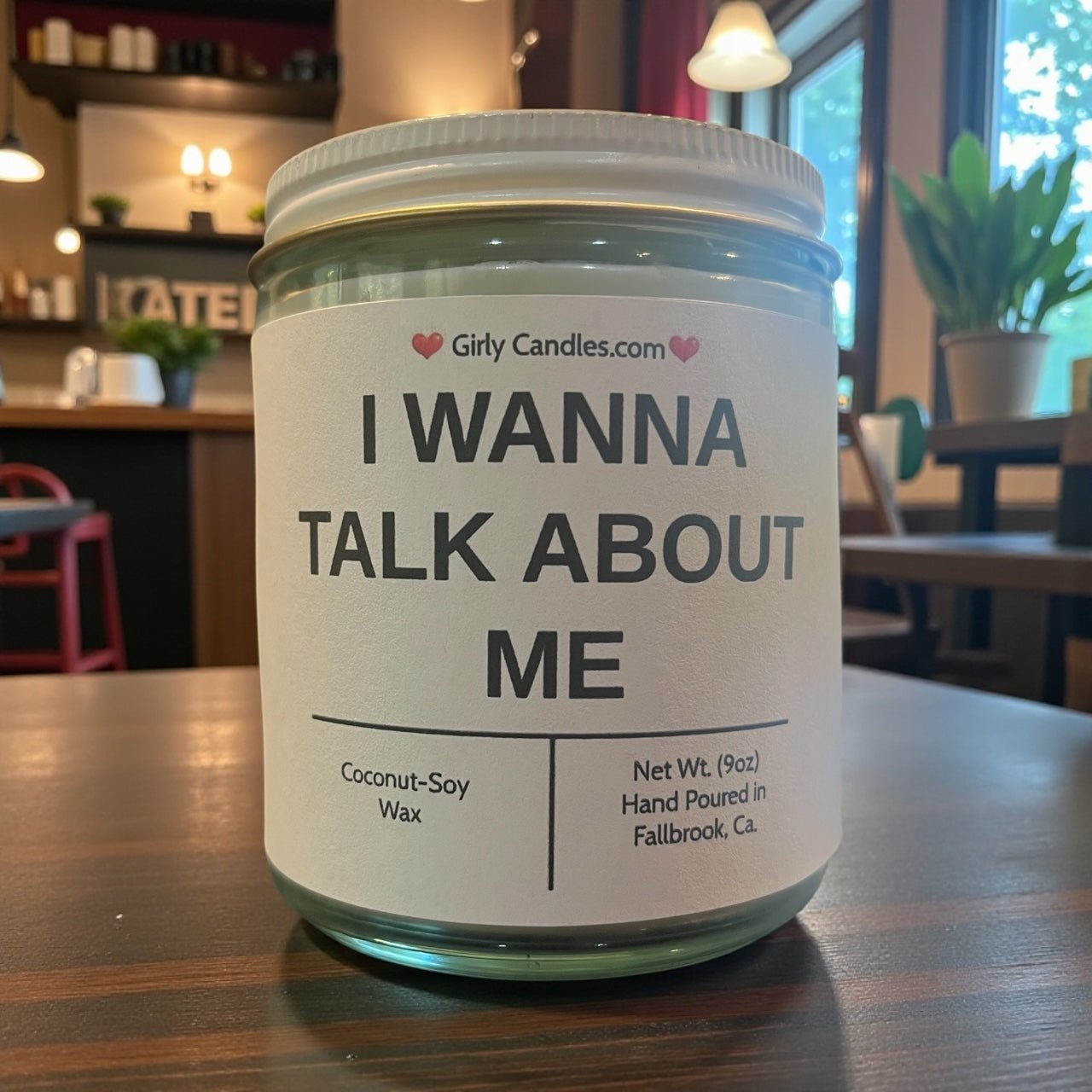 I wanna talk about me - Girly Candles