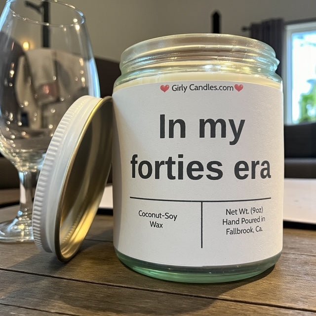 In my forties era - Girly Candles