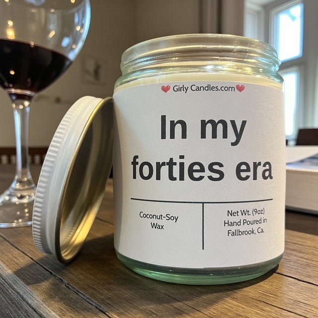 In my forties era - Girly Candles