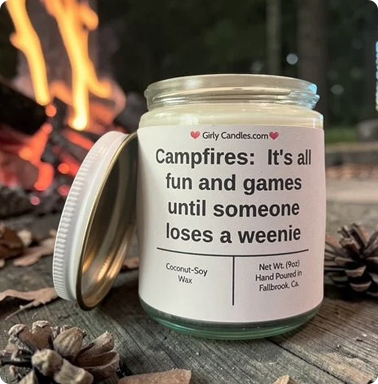 Instagram candle photo