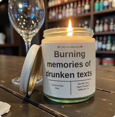 Instagram candle photo