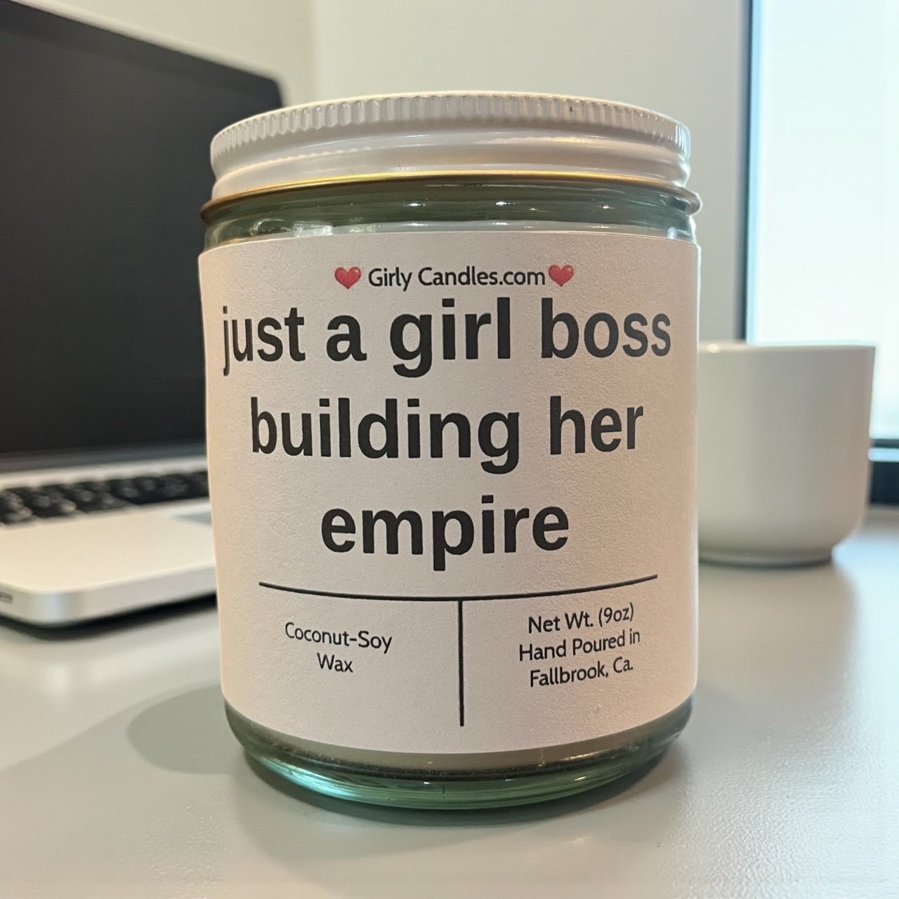 just a girl boss building her empire - Girly Candles