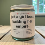 just a girl boss building her empire - Girly Candles