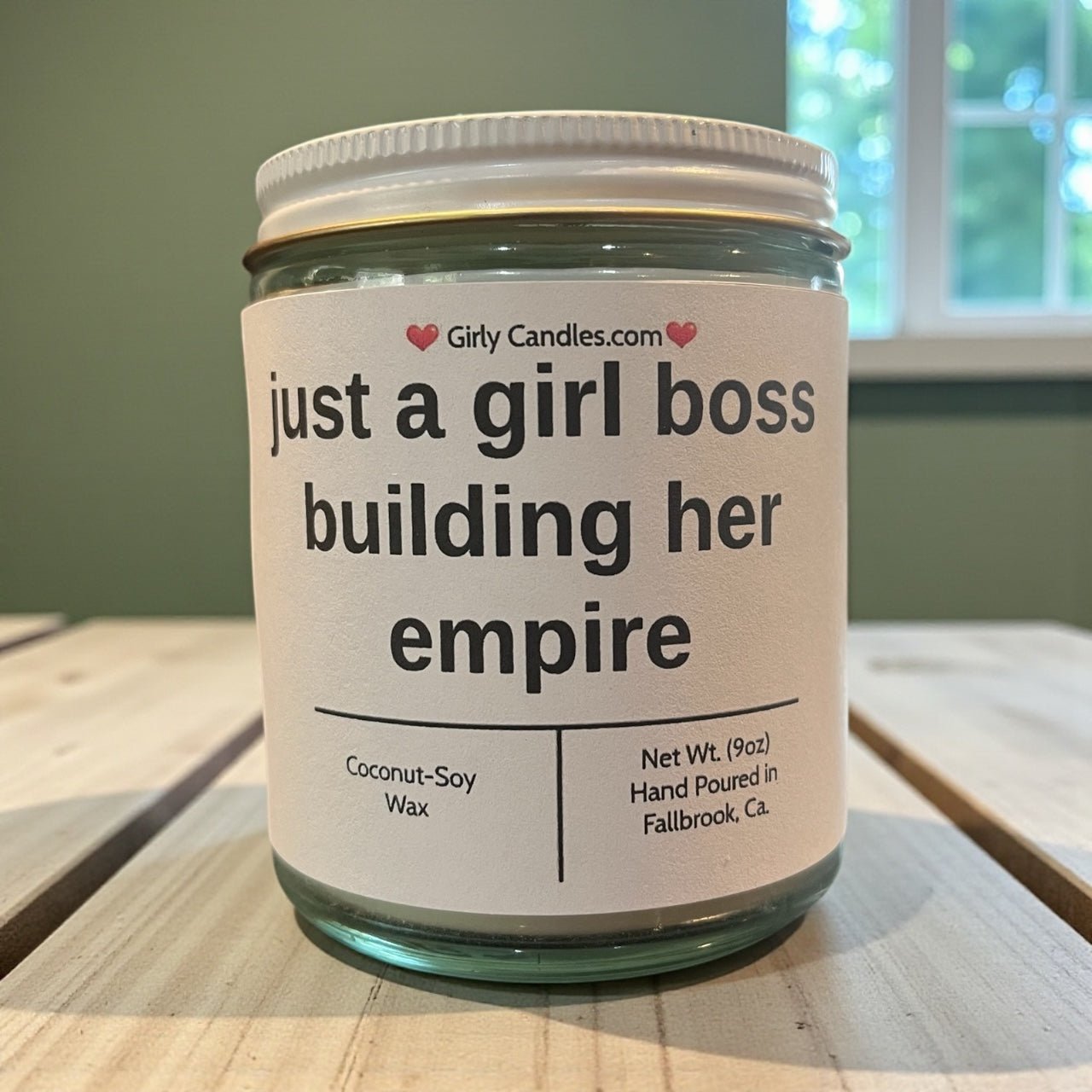 just a girl boss building her empire - Girly Candles