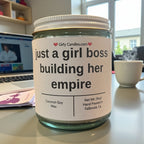 just a girl boss building her empire - Girly Candles