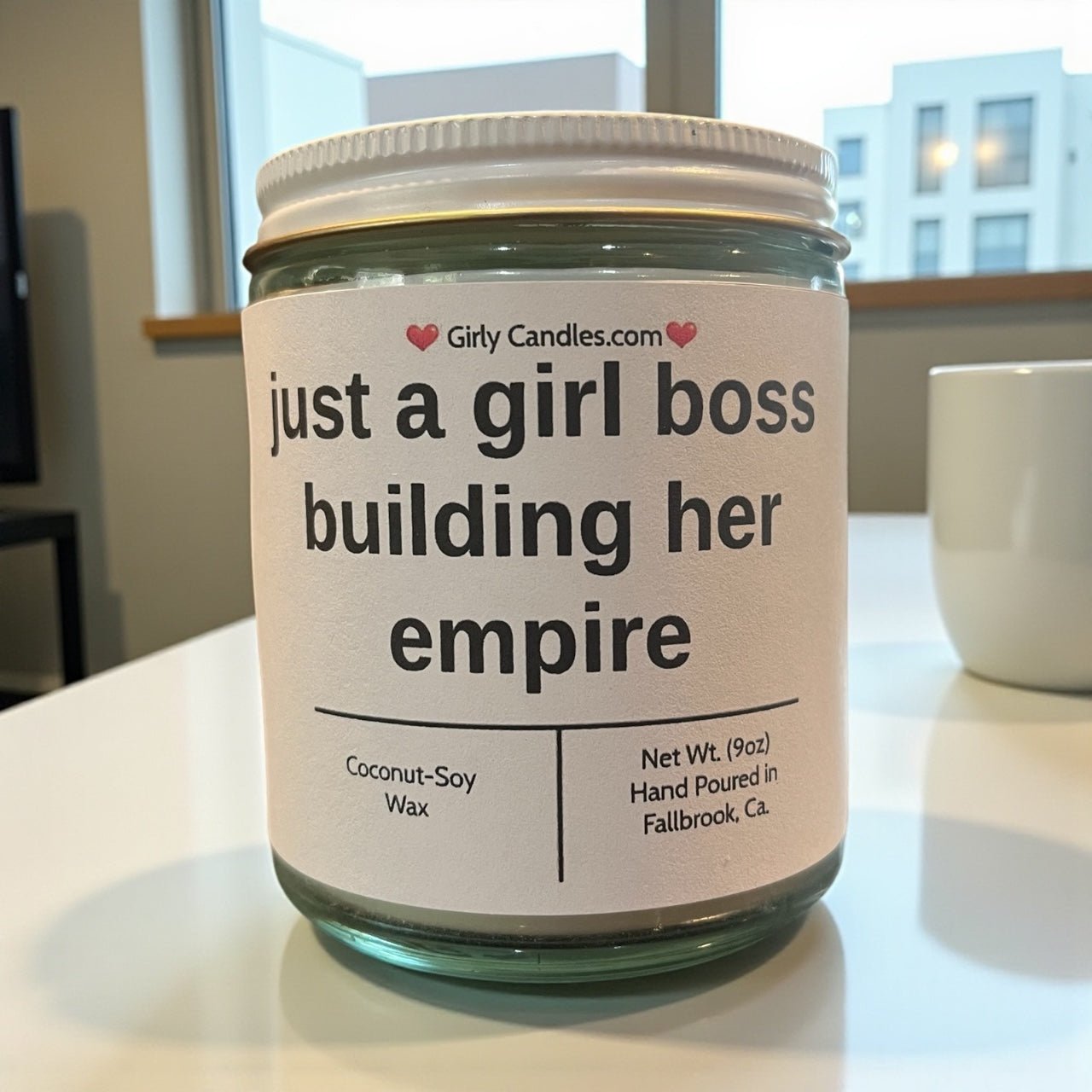 just a girl boss building her empire - Girly Candles
