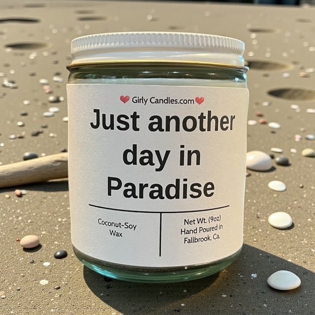 Just another day in Paradise - Girly Candles