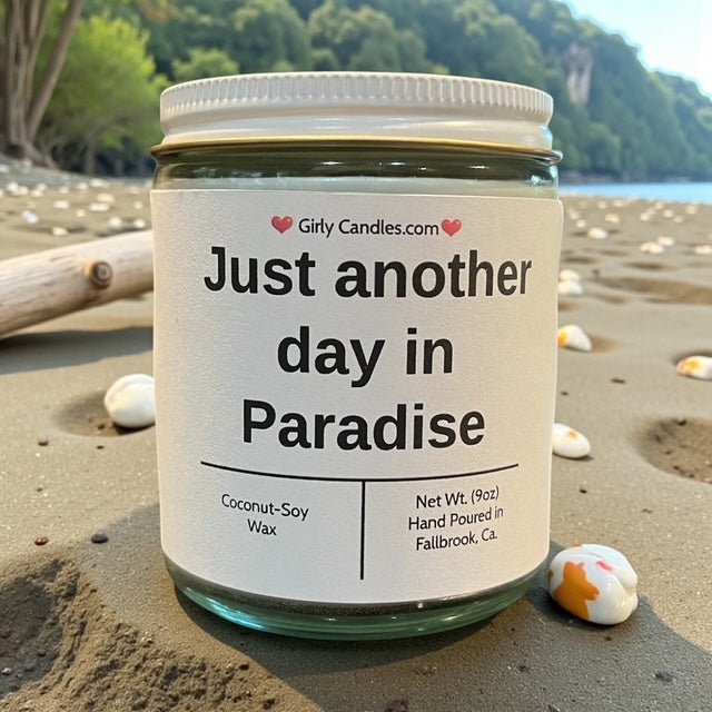 Just another day in Paradise - Girly Candles