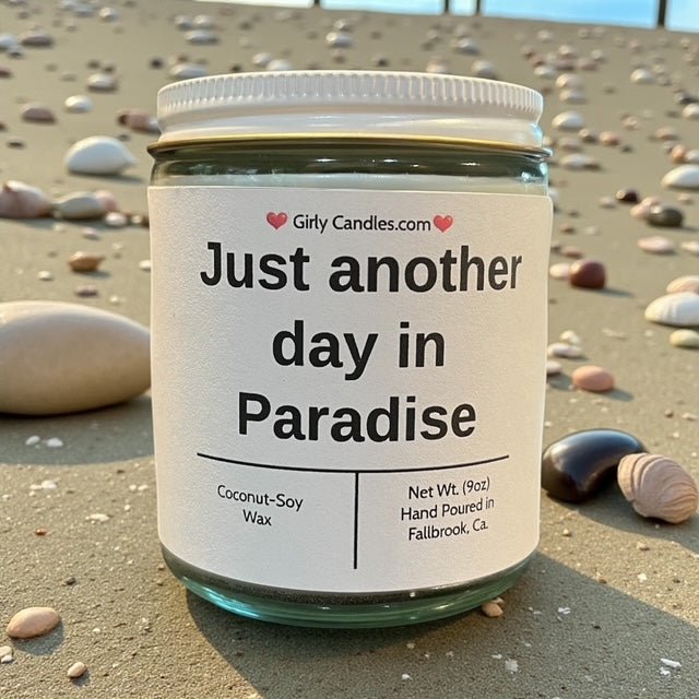 Just another day in Paradise - Girly Candles