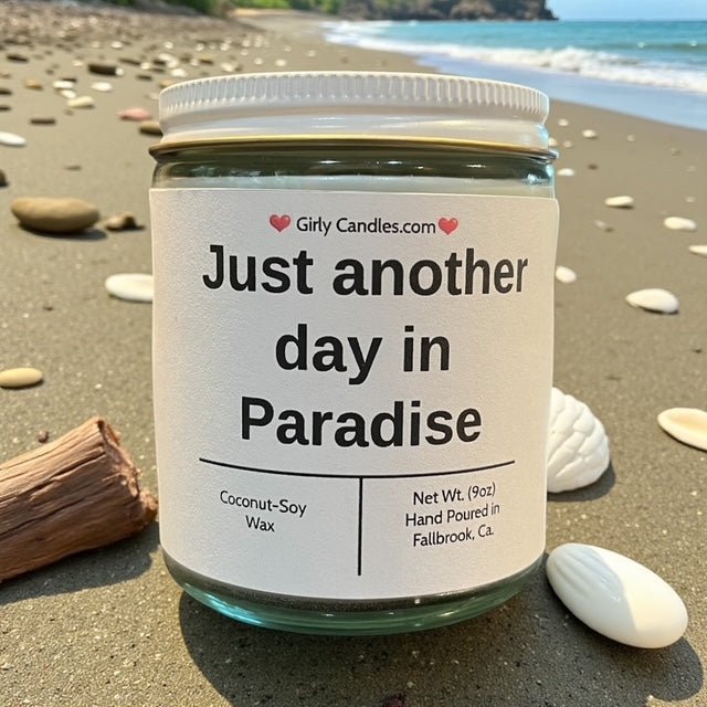 Just another day in Paradise - Girly Candles