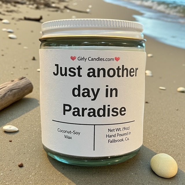 Just another day in Paradise - Girly Candles