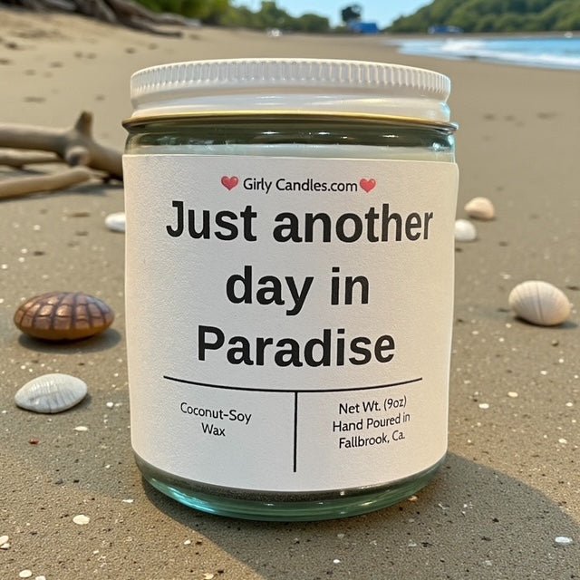 Just another day in Paradise - Girly Candles