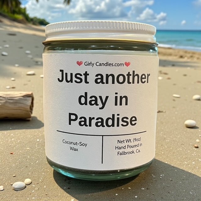 Just another day in Paradise - Girly Candles