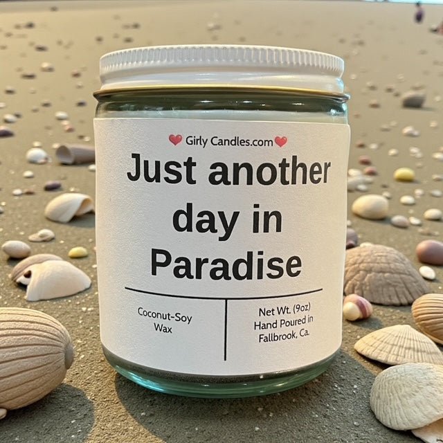 Just another day in Paradise - Girly Candles