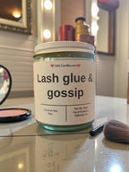 Lash glue & gossip - Girly Candles
