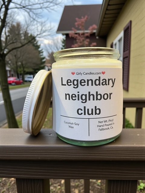 Legendary neighbor club - Girly Candles