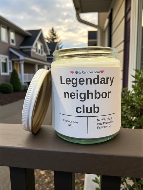 Legendary neighbor club - Girly Candles