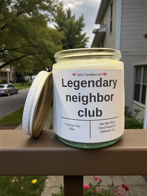 Legendary neighbor club - Girly Candles