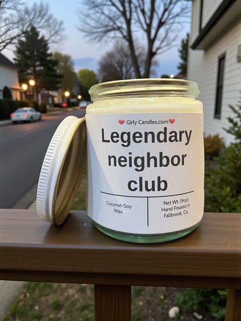 Legendary neighbor club - Girly Candles