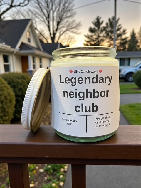 Legendary neighbor club - Girly Candles