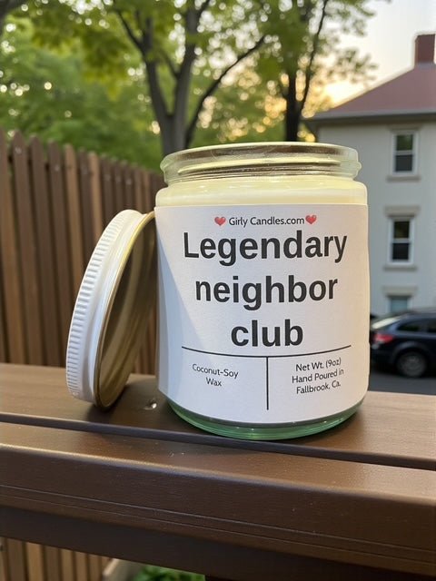 Legendary neighbor club - Girly Candles