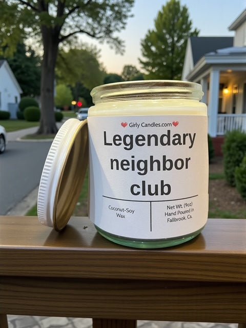 Legendary neighbor club - Girly Candles