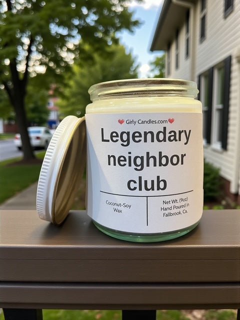 Legendary neighbor club - Girly Candles