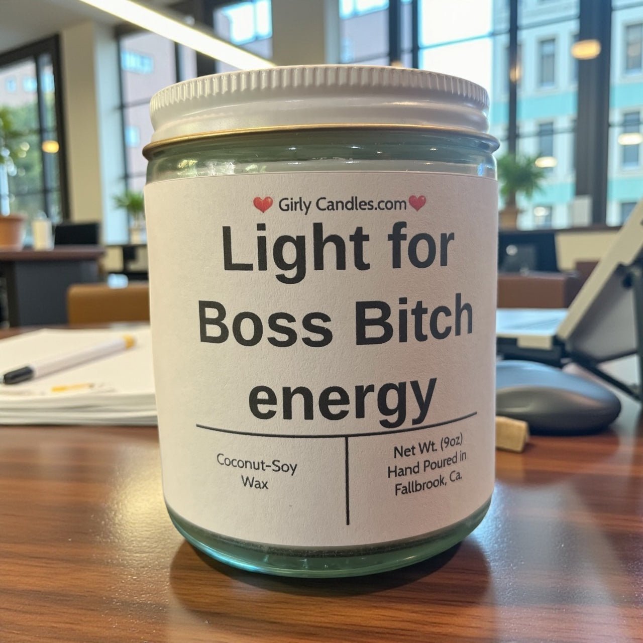 Light for Boss Bitch Energy - Girly Candles