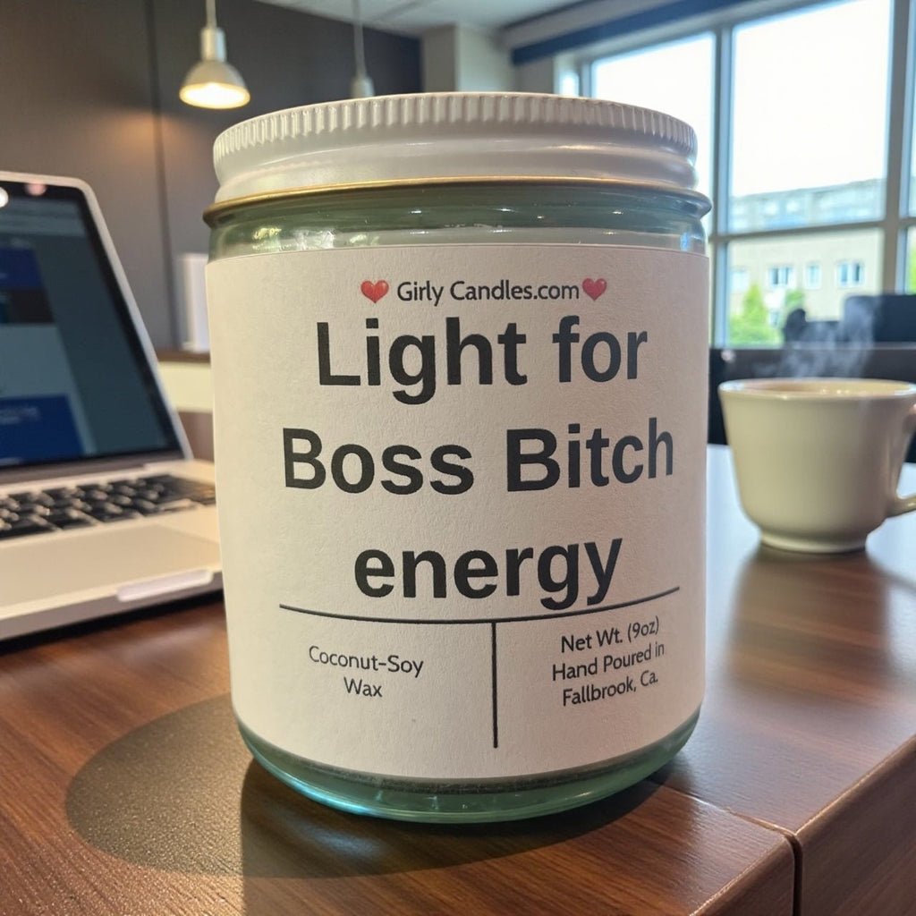 Light for Boss Bitch Energy - Girly Candles