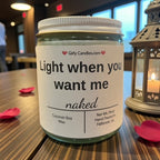Light me when you want me - Girly Candles