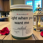 Light me when you want me - Girly Candles