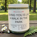 Loving You Is Like a Walk In The Park - Girly Candles