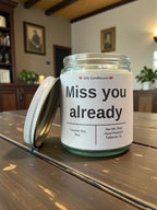 Miss you already - Girly Candles