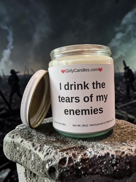 My soul said, oh there you are, I have been looking for you - Girly Candles
