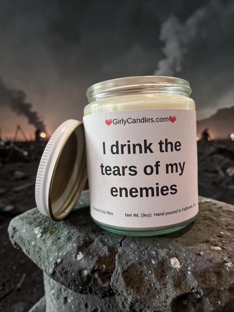 My soul said, oh there you are, I have been looking for you - Girly Candles
