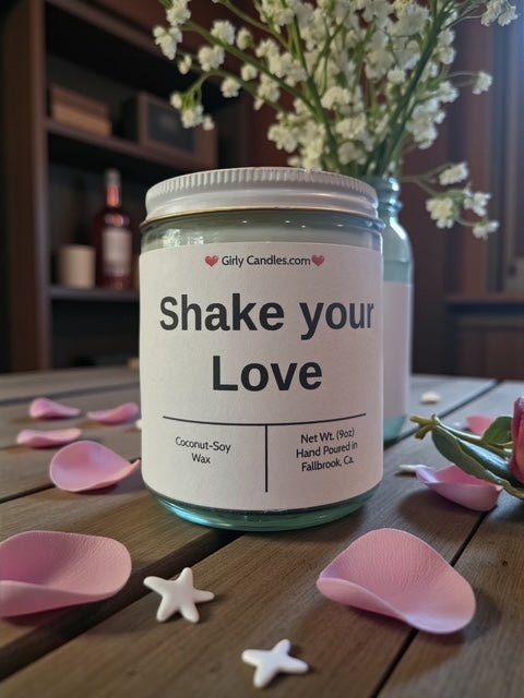 Shake your Love - Girly Candles