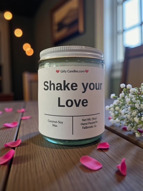 Shake your Love - Girly Candles