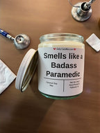 Smells like a Badass Paramedic - Girly Candles